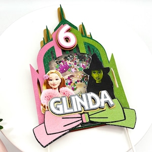 Wicked Party Decorations, Witches party Favor, Wicked Birthday, Witches Party, Sister Witches cake topper Shaker, 3D letter witches.