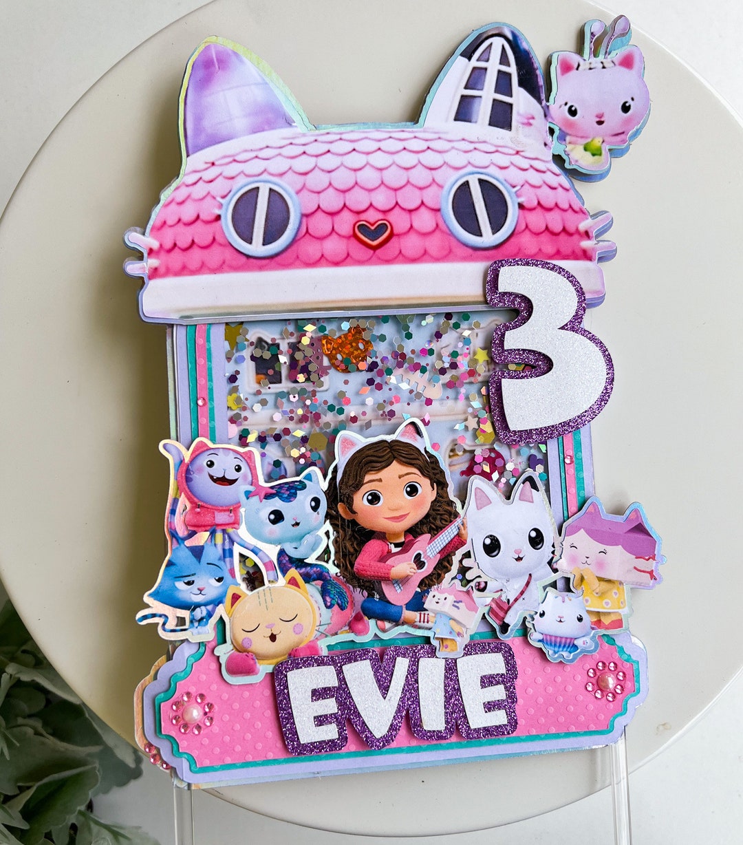 13 Figurines Gabby Pour Décoration Gâteau - Topper Anniversaire Fille - Décorations Cartoon Mini Poupées - Set Fête Enfant - 13