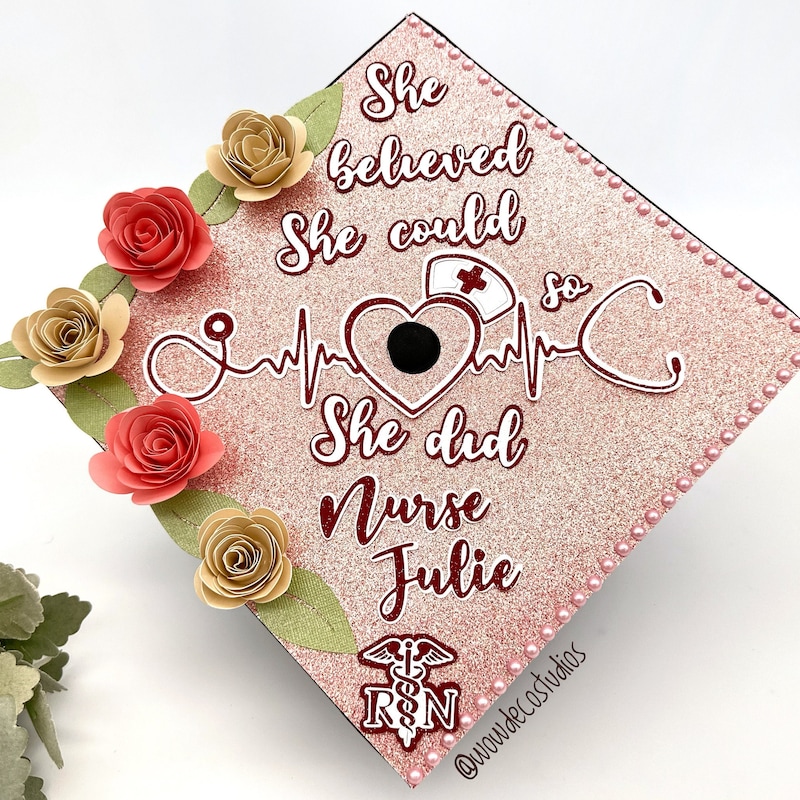 Nursing Graduation Cap - Etsy