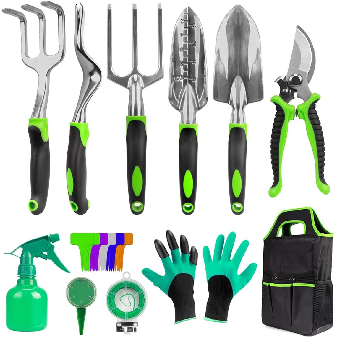 Garden Tools Set Gardening Tool Set 31 Pieces Heavy Duty Etsy