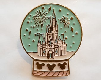 Small Cute Disney Style Princess Castle Fairytale Enamel Needle Minder Needle Nanny Cross Stitch Accessory Embroidery Magnet