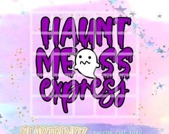 Haunt Mess Express svg, Bite Me svg, Vampire Svg, Spooky Babe Svg, Boo Svg, Halloween svg, Beartrendz, Instant Download, Witch Svg
