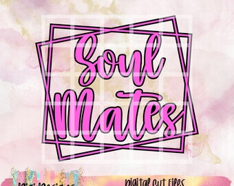 Soul Mates svg, Esposa Hubs SVG, Sr. Sra. Svg, Boda Svg, Just Married Svg, Cricut Cut Files, Beartrendz, Infinity svg, Svg Geométrico