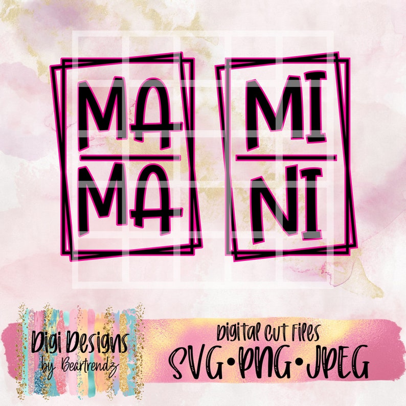 Download Double Square Svg Rock N Roll Svg Mama Lightning Bolt Svg Geometric Svg Mama Svg Beartrendz Mama Png For Sublimation Mama Mini Svg Clip Art Art Collectibles Timeglobaltech Com