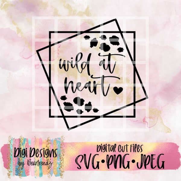 Wild at Heart - Etsy