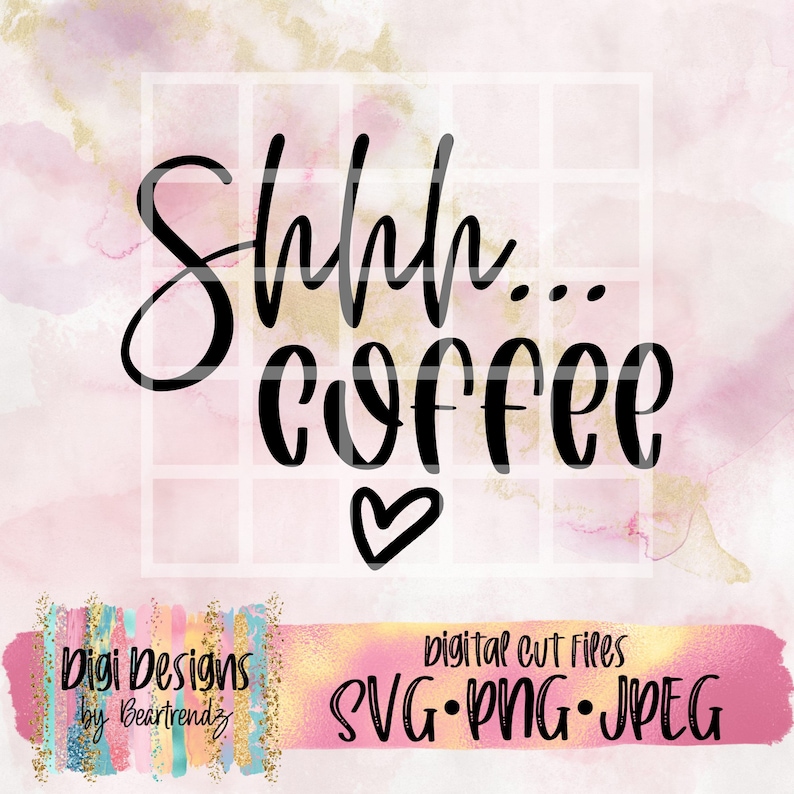 Download Shhh Coffee Svg Camping Mug Digital Download Cricut cut | Etsy