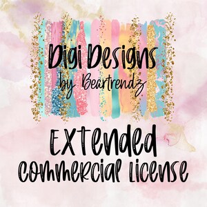 Extended Commercial License for 1 Design, up to 100 uses