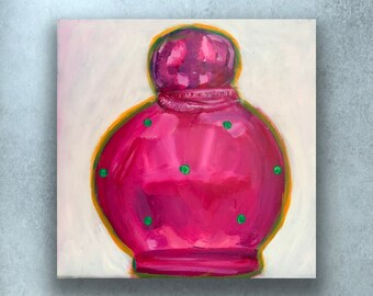 Britney Spears Fantasy Perfume Painting 90s 2000s nostalgia throwback