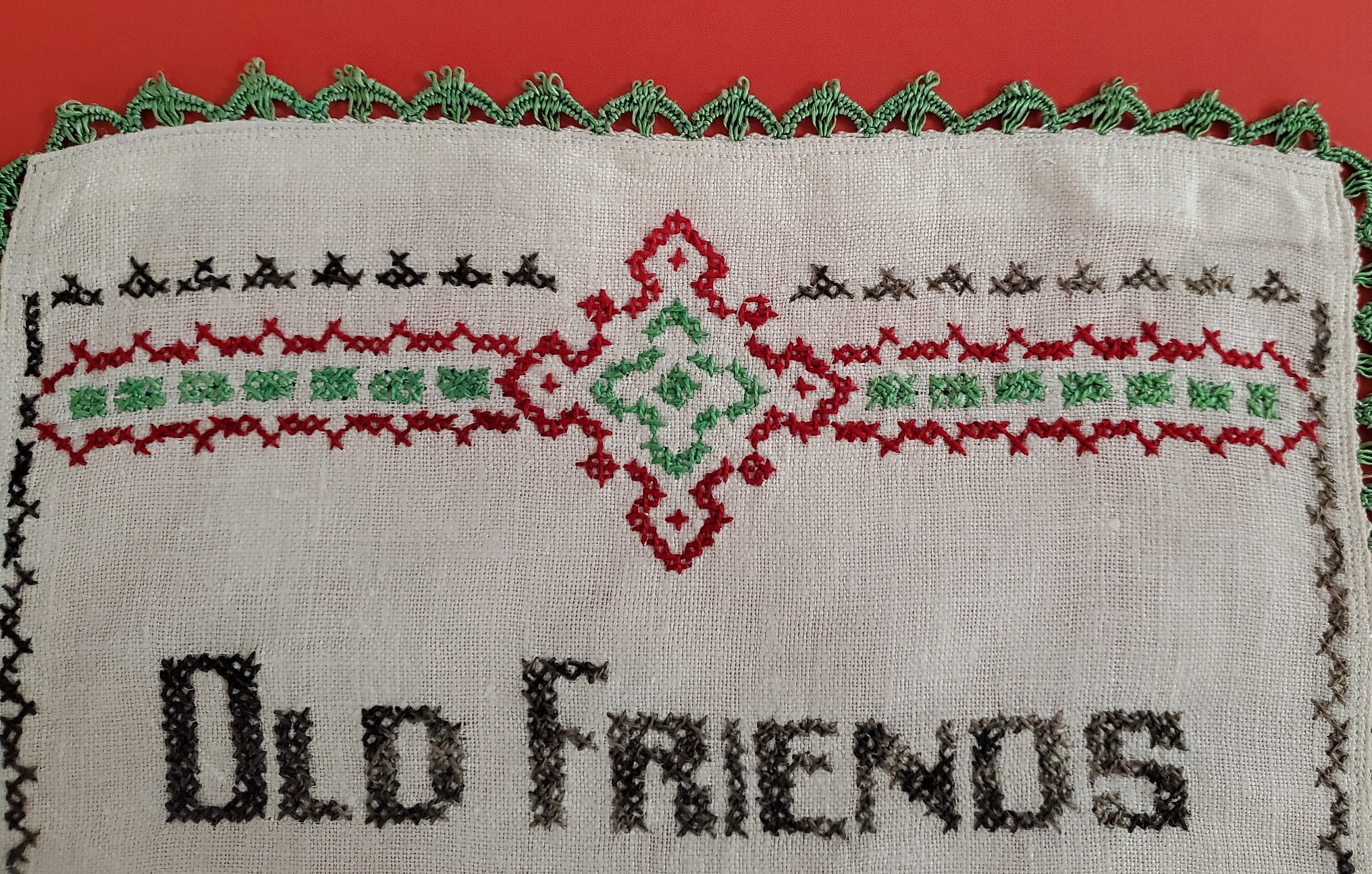 Oldfriends Pattern Vintage 1940's Old Friends Are True Friends Motto Sampler - Etsy