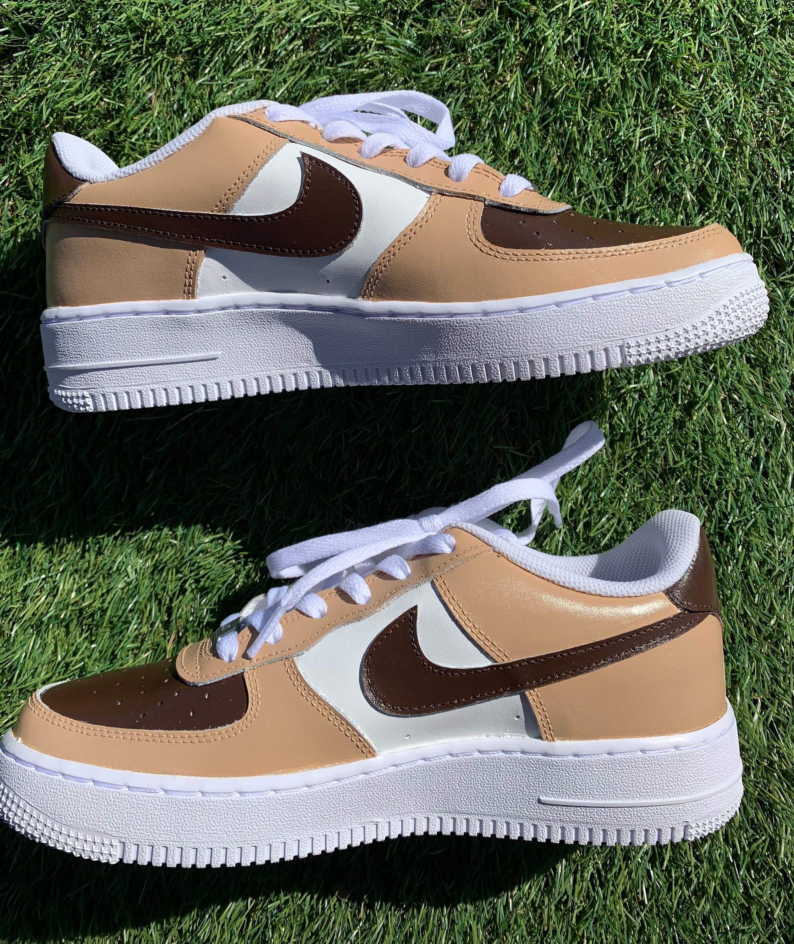 af1 custom brown