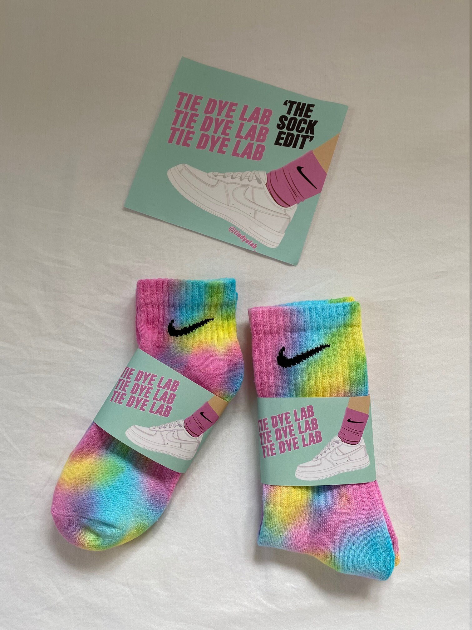 nike socks rainbow