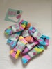 Colourful Nike Tie Dye Socks - 1 PAIR // letterbox, small gift for her or him, rainbow, pink, blue, orange, green, yellow, purple 