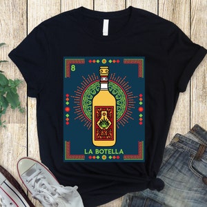 La Botella - Loteria Mexicana (Mexican Lottery ) - Unisex T-Shirt