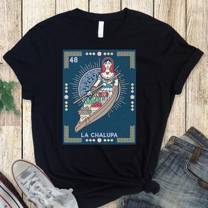 La Chalupa - Loteria Mexicana (Mexican Lottery ) - Playera Unisex