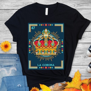 La Corona - Loteria Mexicana - Camiseta Unisex