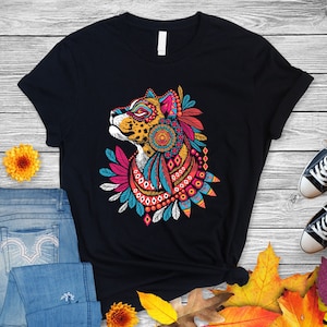 Jaguar Azteca - Mexico -  Unisex T-Shirt