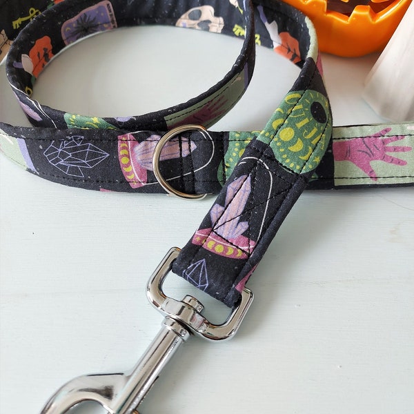 Halloween Dog Lead-Hemp Lead-Gothic Leash-Ouija Board-Dog Costume-Goth Dog-Witchy dog accessories-Eco Friendly Dog Lead-Spooky Lead