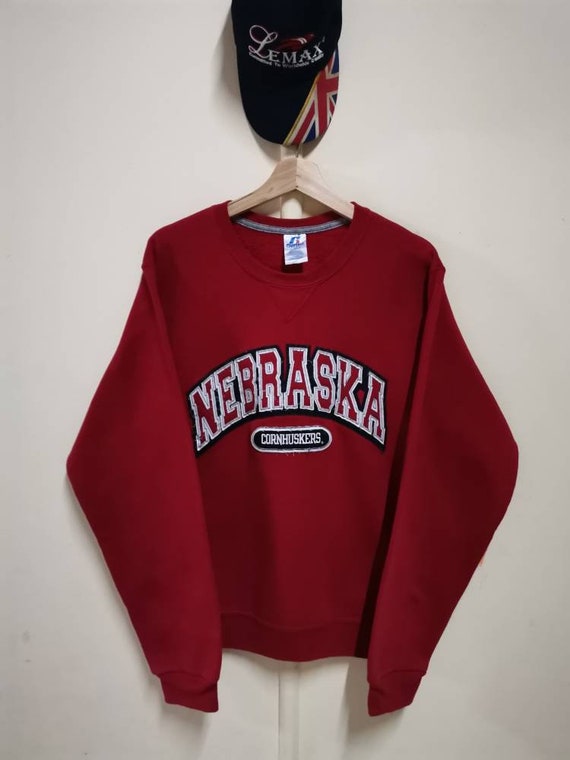 NEBRASKA BigLogo Embroidery by Russell Athletic