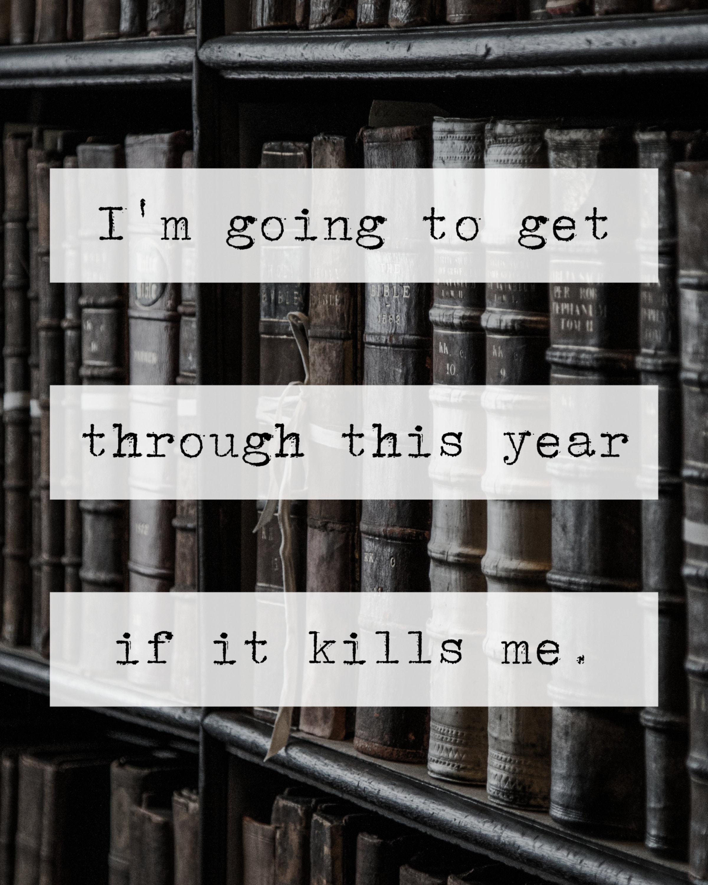 Bookshelf Quote Wall Art Print, Printable Etsy