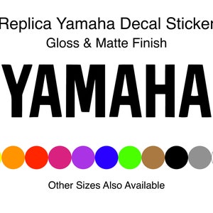 Buy Yamaha Decals Stickers Bike Motorcycle Decal Sticker Vinyl Online in  India 