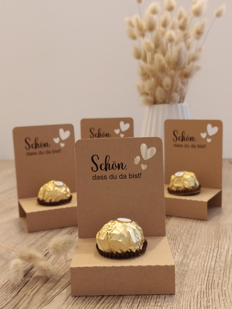 Regalo para invitados DIY Rocher/Ü-huevo: regalo perfecto para invitados en bodas, celebraciones, cumpleaños infantiles, bautizos, comuniones y confirmaciones. imagen 7