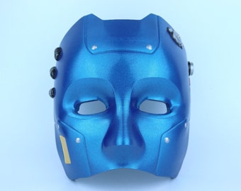 Maschera Daft Punk Maschera Cyborg Steampunk In Metallo - Accessorio Gotico Per Feste E Cosplay Steampunk Accessori - Foto 6