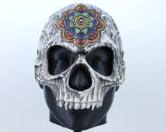 Sugar Mandala Skull Skeleton Mask