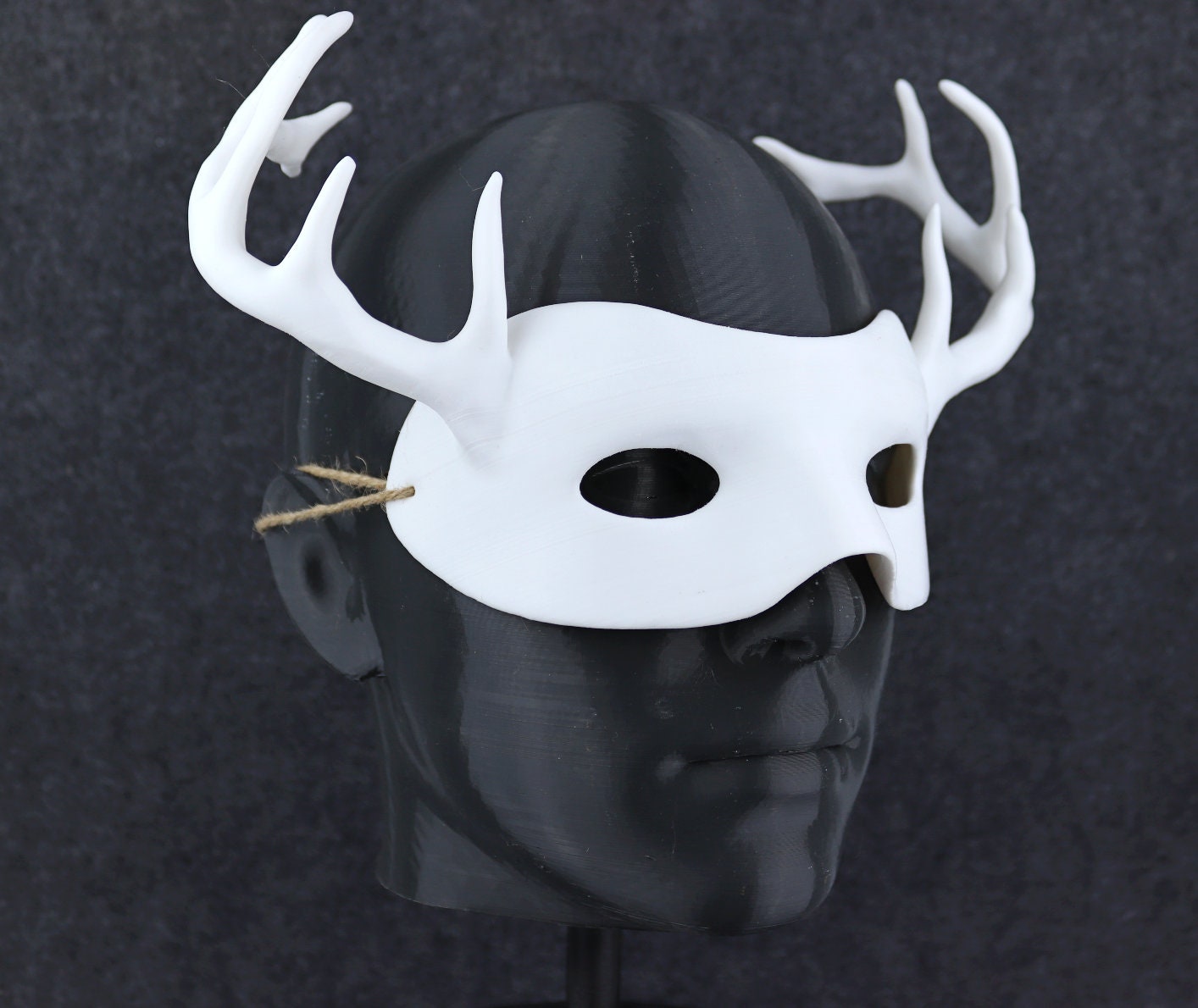 Maschera Per Testa Di Cervo Maschera Per Le Renne Natalizie Con - Foto 5