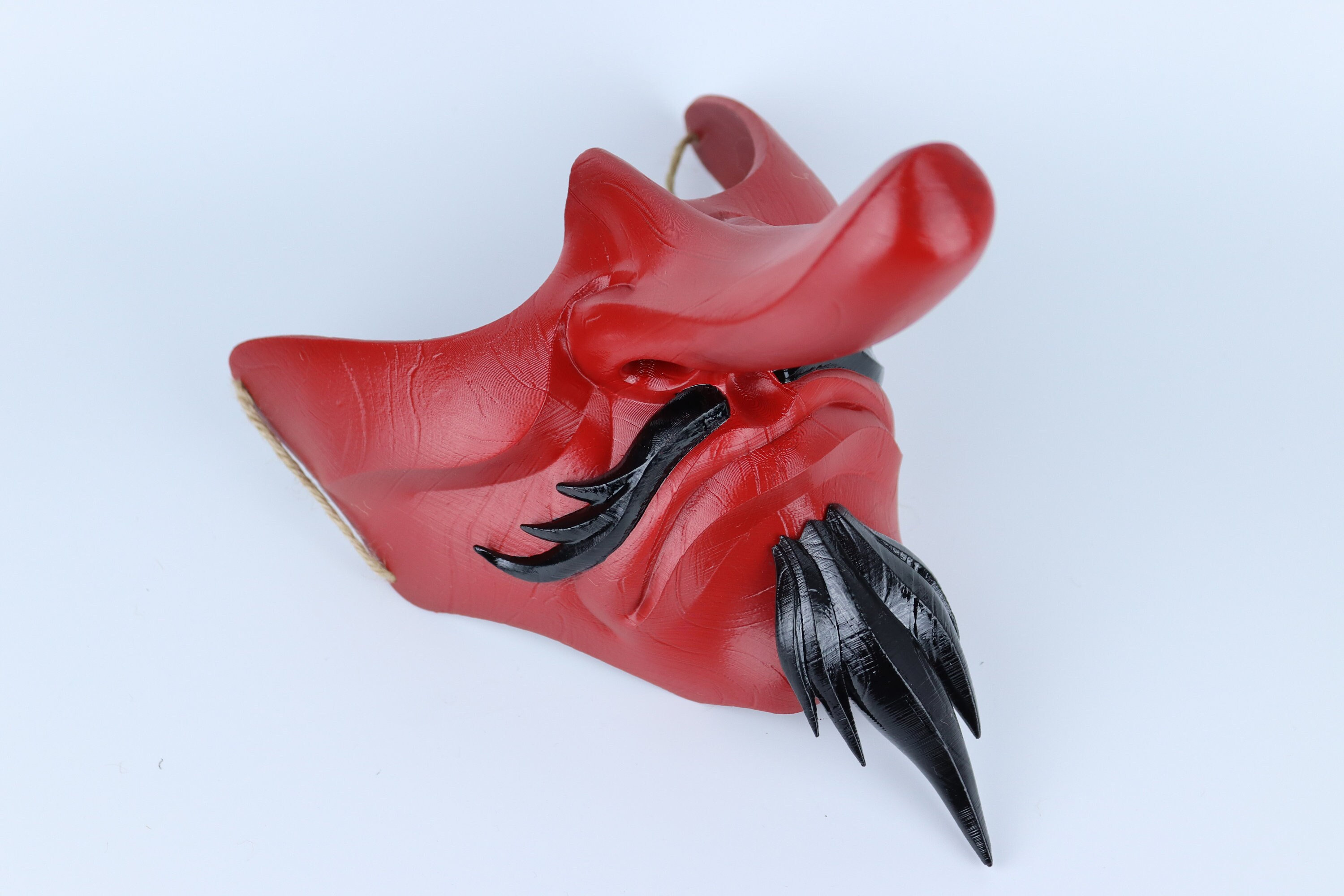 Tengu Japanese Half Face Mask - Etsy