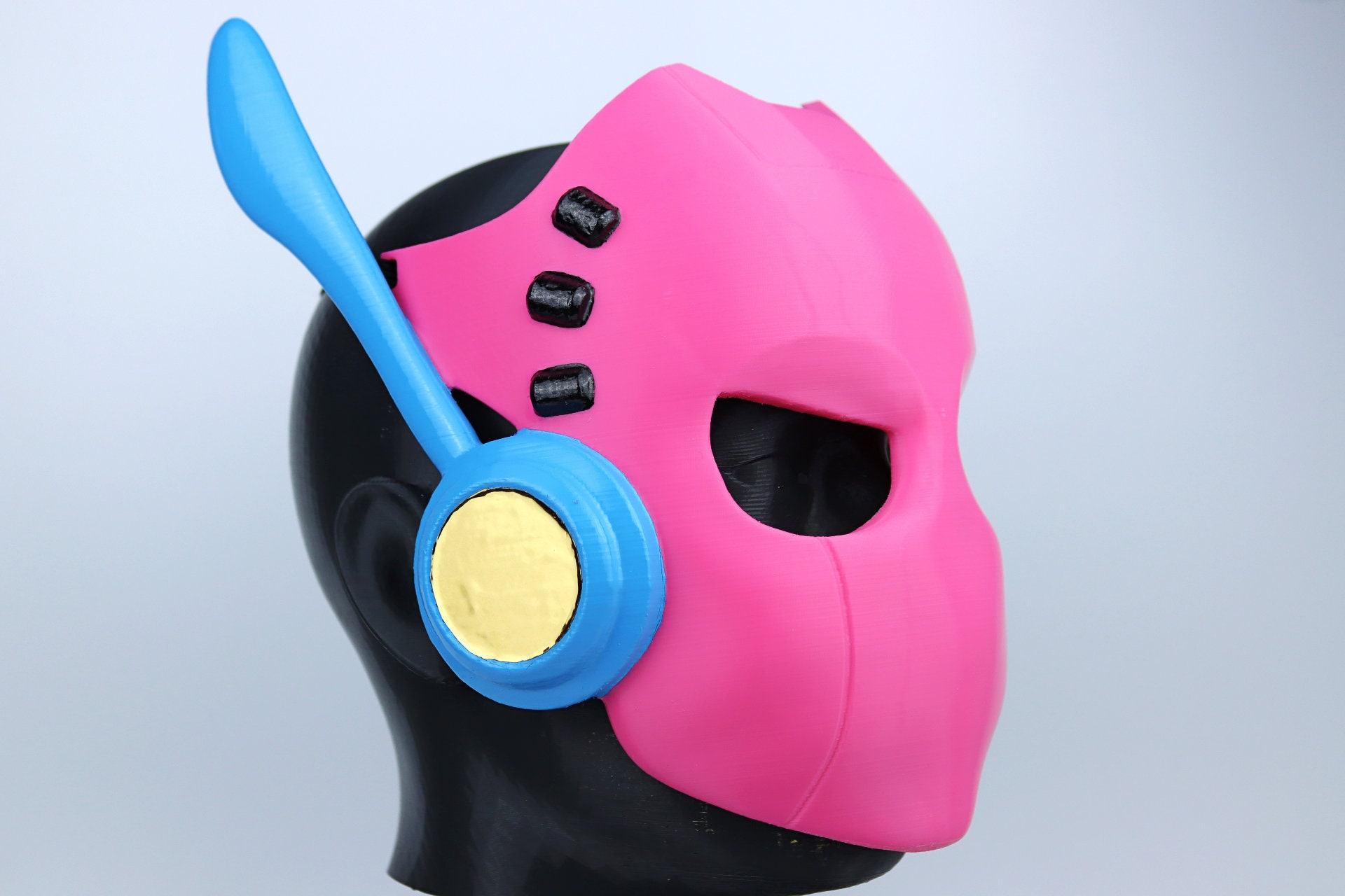 Pink Led Robot Mask Cyborg Android Robot Mask - Pink - Etsy
