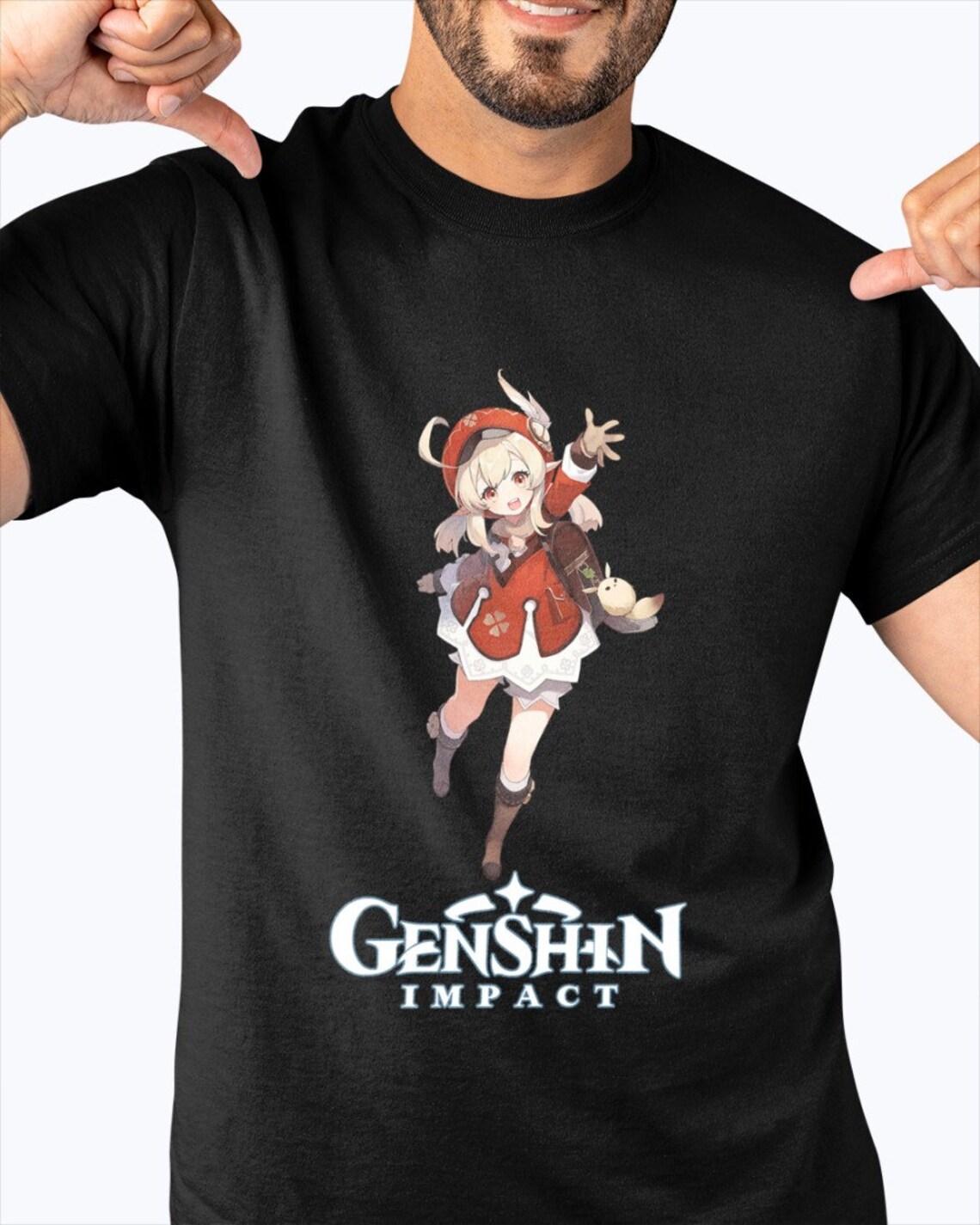 genshin impact tee shirt