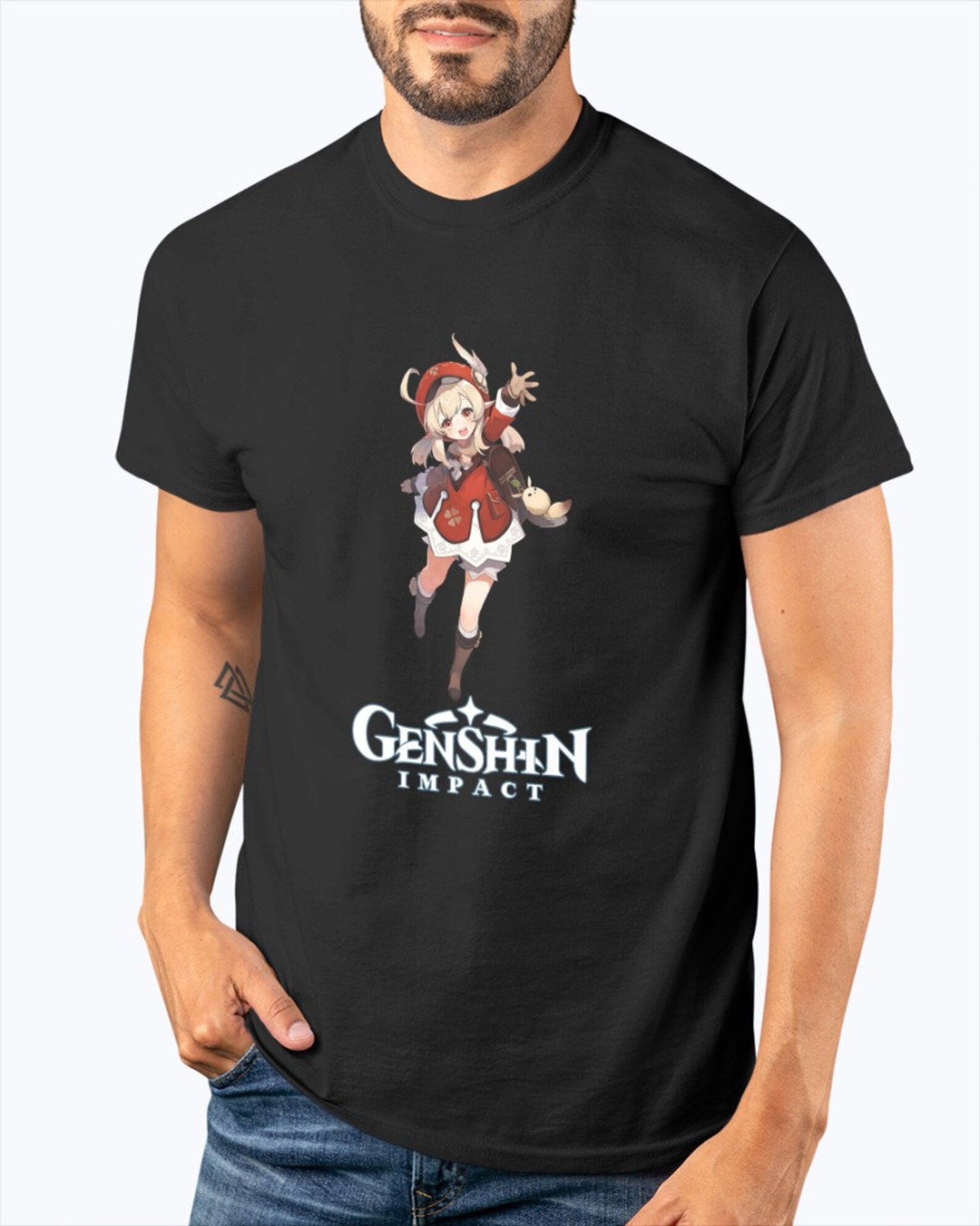 genshin impact tee shirt