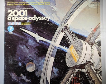 Soundtrack - 2001: A Space Odyssey (Music From the Motion Picture Sound Track) [1968 Used Vinyl Record LP]