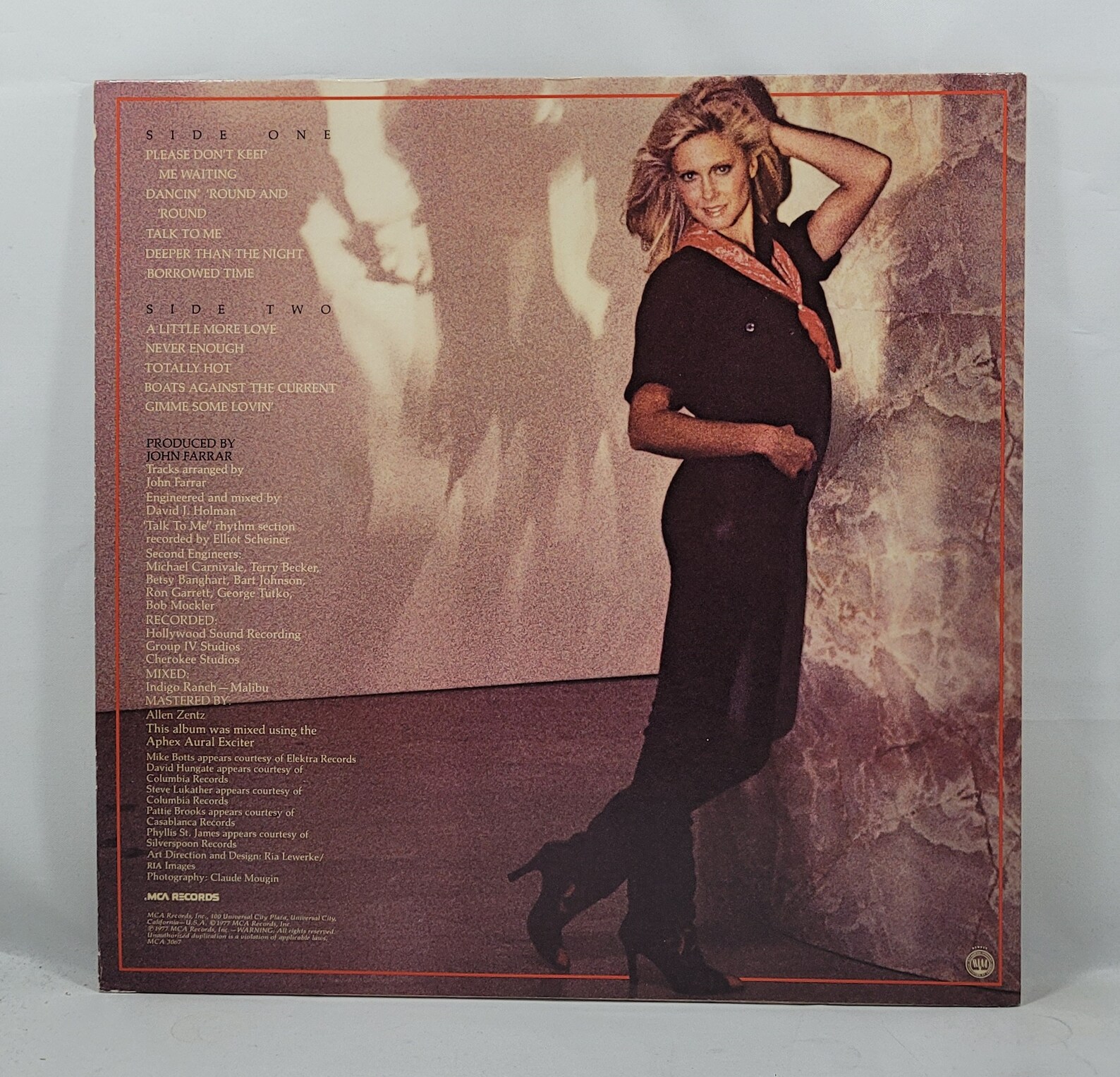 Olivia Newton-John Totally Hot Vinyl Record LP C | Etsy