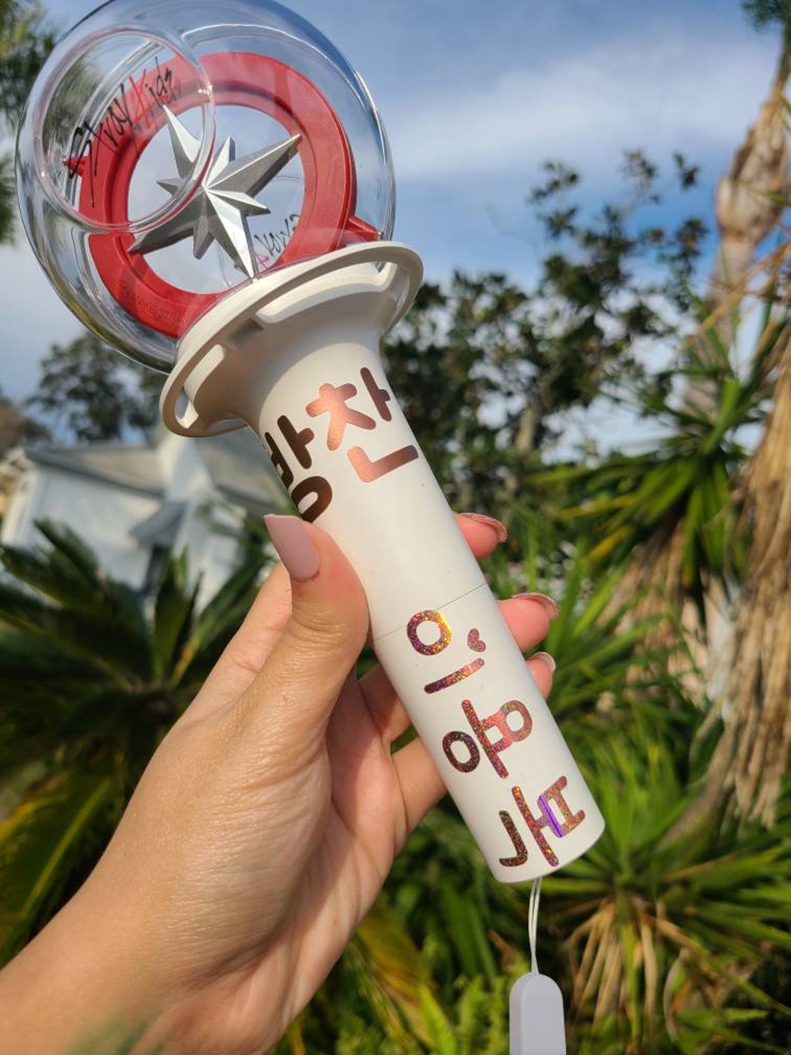 Holographic Stray Kids Lightstick Décalcomanies coréennes ...