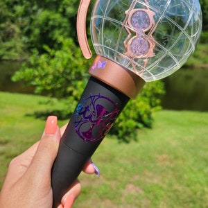 Holographic Ateez Compass Lightstick Decals Ateez Lightstick | Etsy