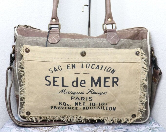 Myra Bag Large Messenger Bag Purse Canvas Messenger Bag for Women