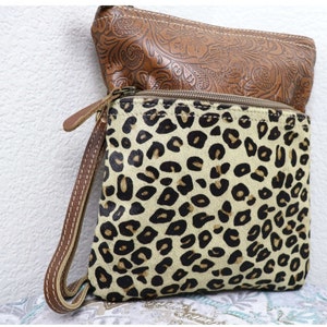Myra Bag Crossbody Bag Leather Crossbody Purse Cheetah Print With ...