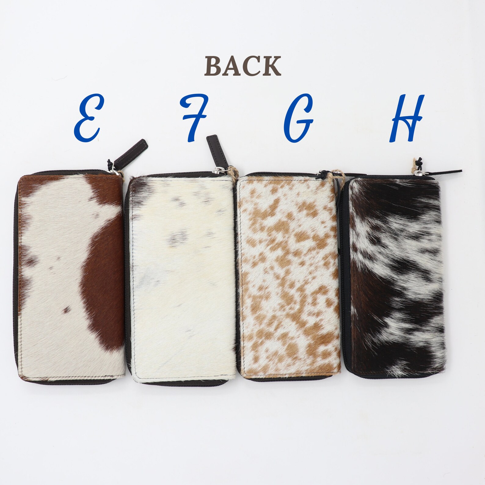 Myra Bag Cowhide Wallet Leather Wallet for Women Slim Etsy