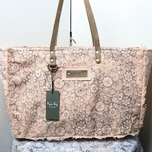 NEW Myra Bag Weekender Handbag Soft Canvas Upcycled Bag Extra - Etsy