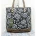 Sunflower Large Canvas Purse Tote Bag Leather Accents Shoulder Bag Floral Bag Flower Myra Bag Purse Grocery Tote Travel 