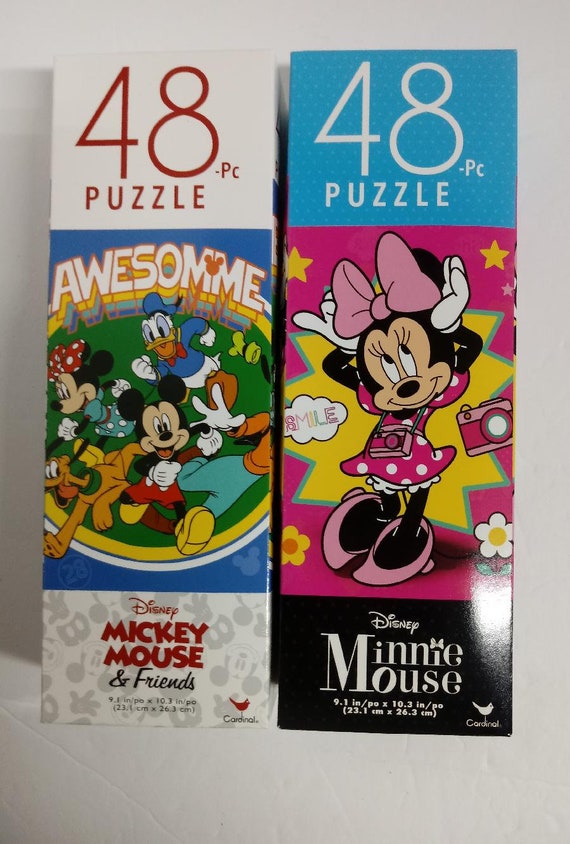 Games & Puzzles Toys & Games Mickey and Minnie 48 Piece Puzzle Puzzles ...