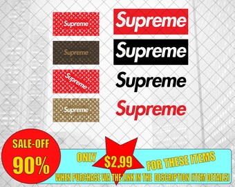 Download Free Supreme Svg Etsy SVG Cut Files