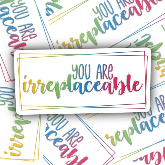 You Are- Positive Affirmation Stickers