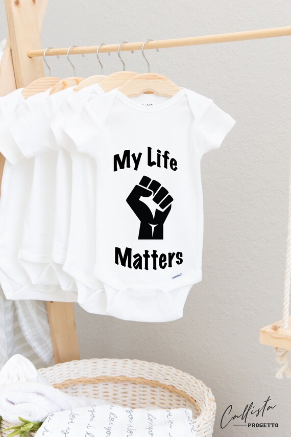 blm baby onesie