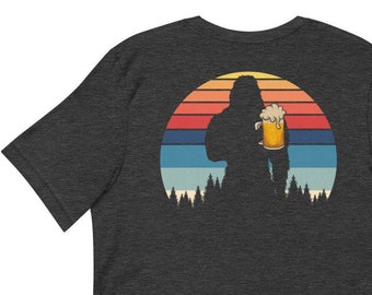 Bigfoot having a beer-gift idea for Bigfoot & Beer lovers T-shirt
