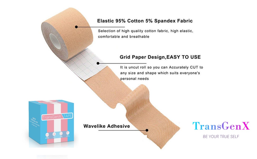 Transgenx Tape FTM Chest Binding Etsy