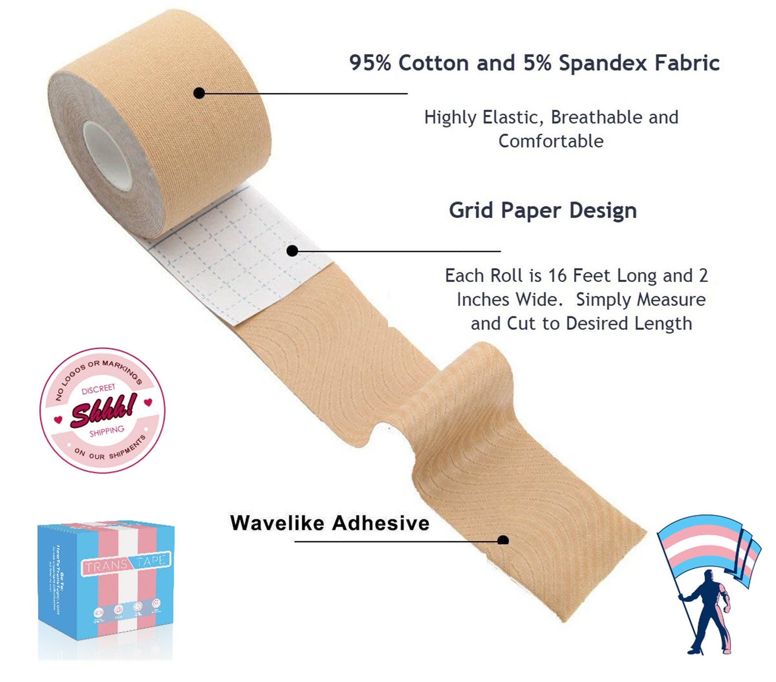 How To Apply Transtape at Mary Overton blog