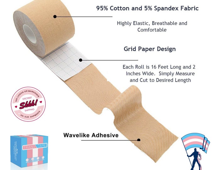 Trans Tape FTM Chest Binding Etsy