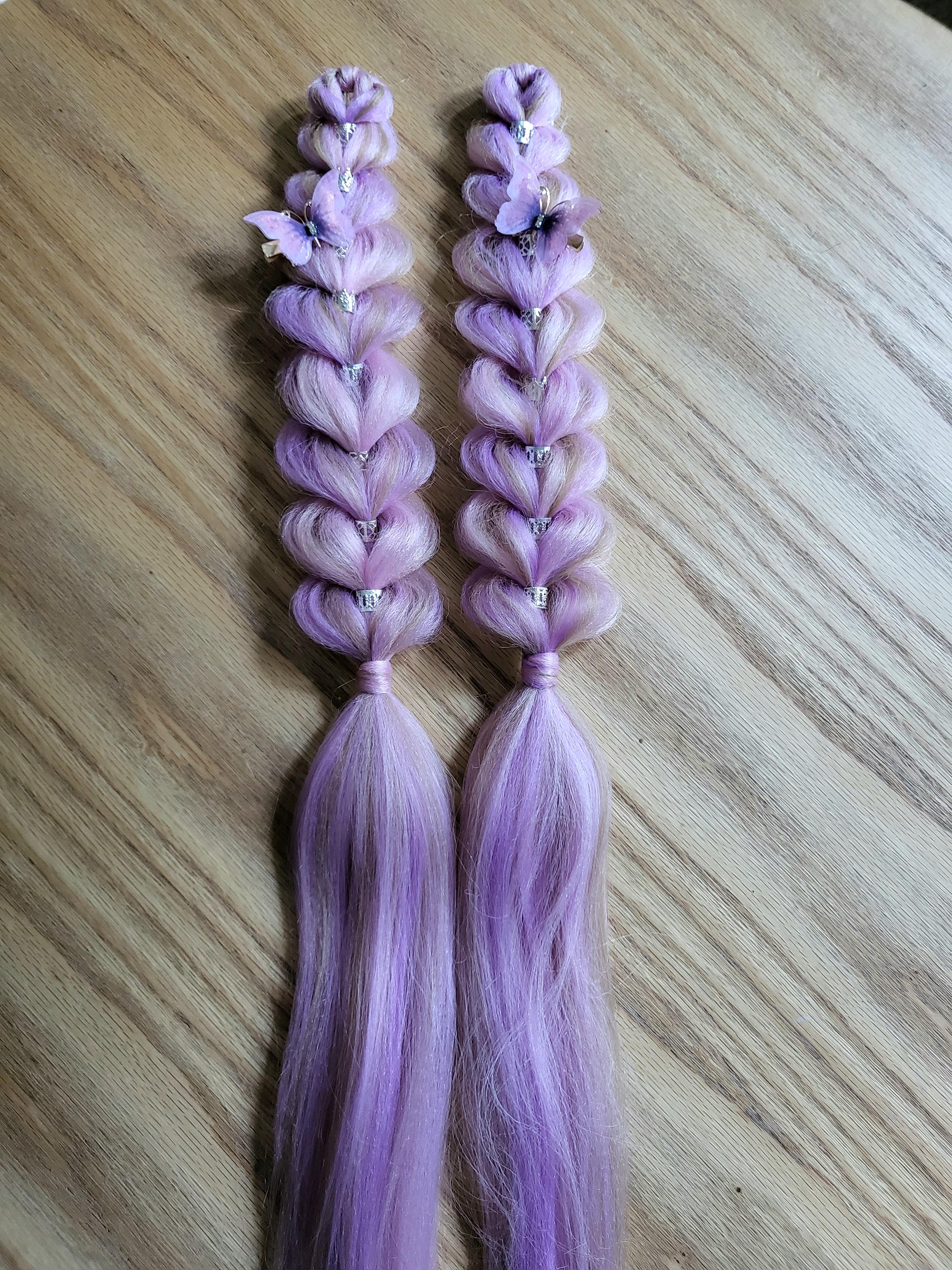 clip in festival braids extension